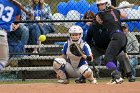 Softball vs Emerson  Wheaton College Softball vs Emerson College in game 2 of their doubleheader. - Photo by Keith Nordstrom : Wheaton, Softball